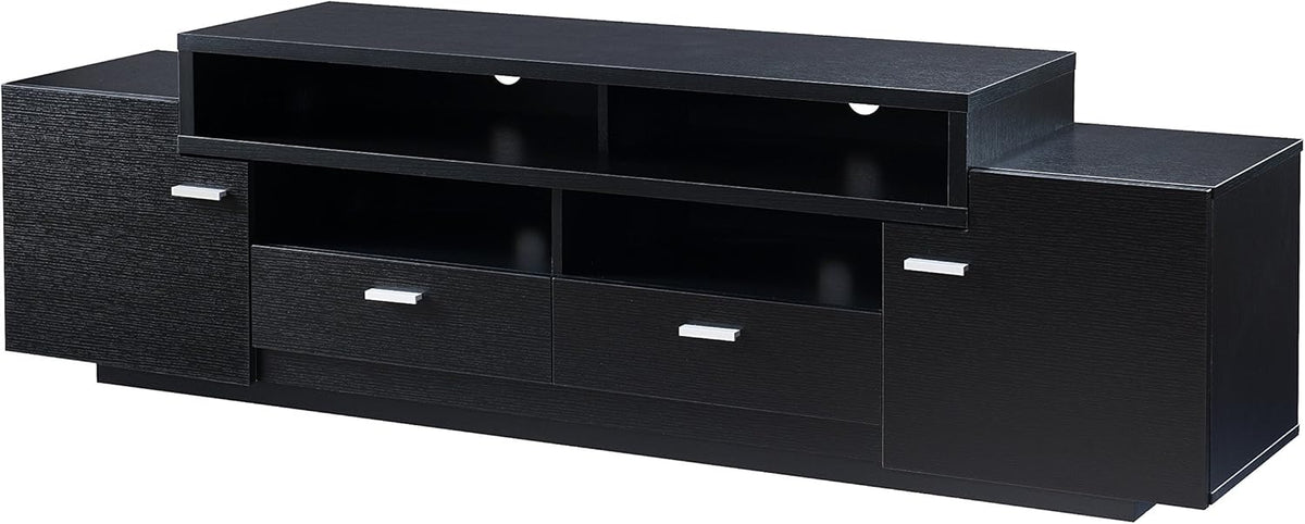 Black Multi-Shelves TV Stand T66866