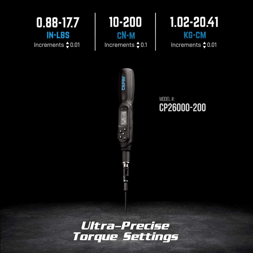 Certified Limiting Torque Screwdriver Set P53372