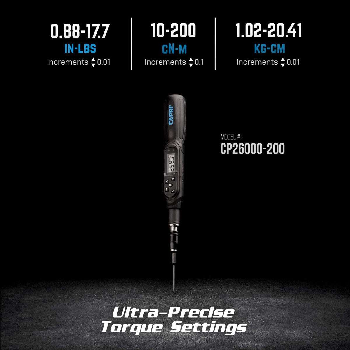Certified Limiting Torque Screwdriver Set P53372