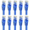 Cat 6 Ethernet Cable 6 ft 10-Pack Black U778
