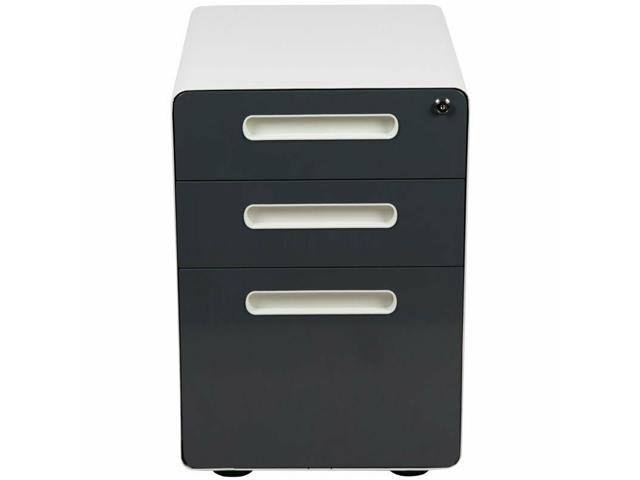 3 Drawer Mobile File Cabinet U849966