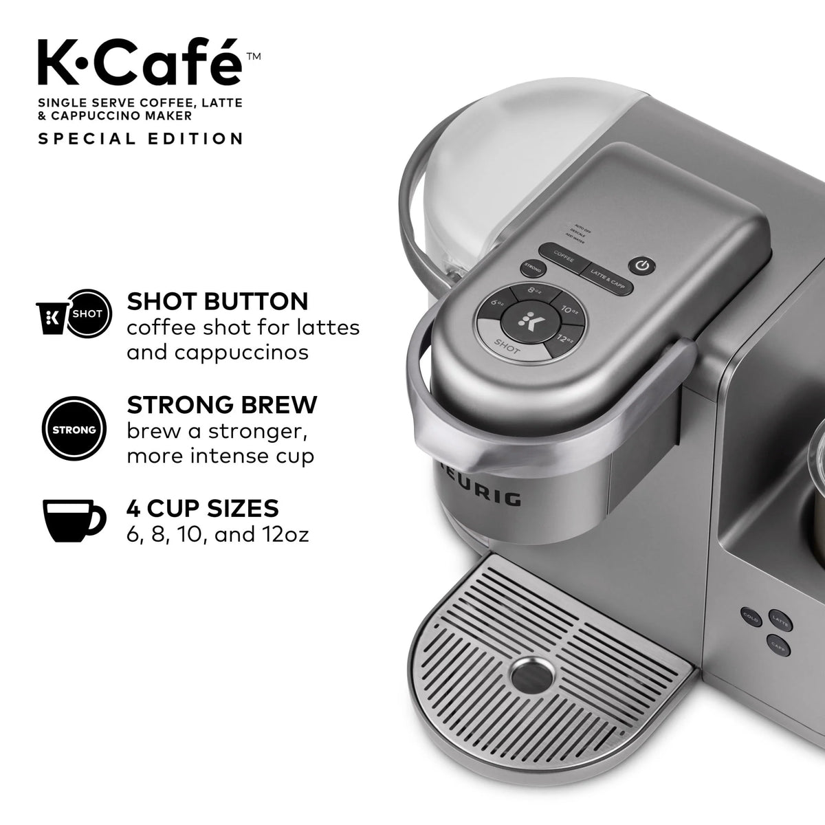 Single Serve Coffee, Latte and Cappuccino Maker A67900