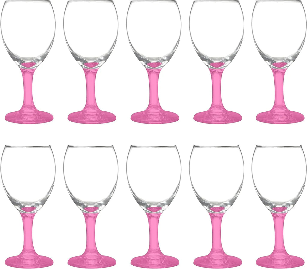 10 Aragon Wine Glasses Set, 8.5 Oz N720432