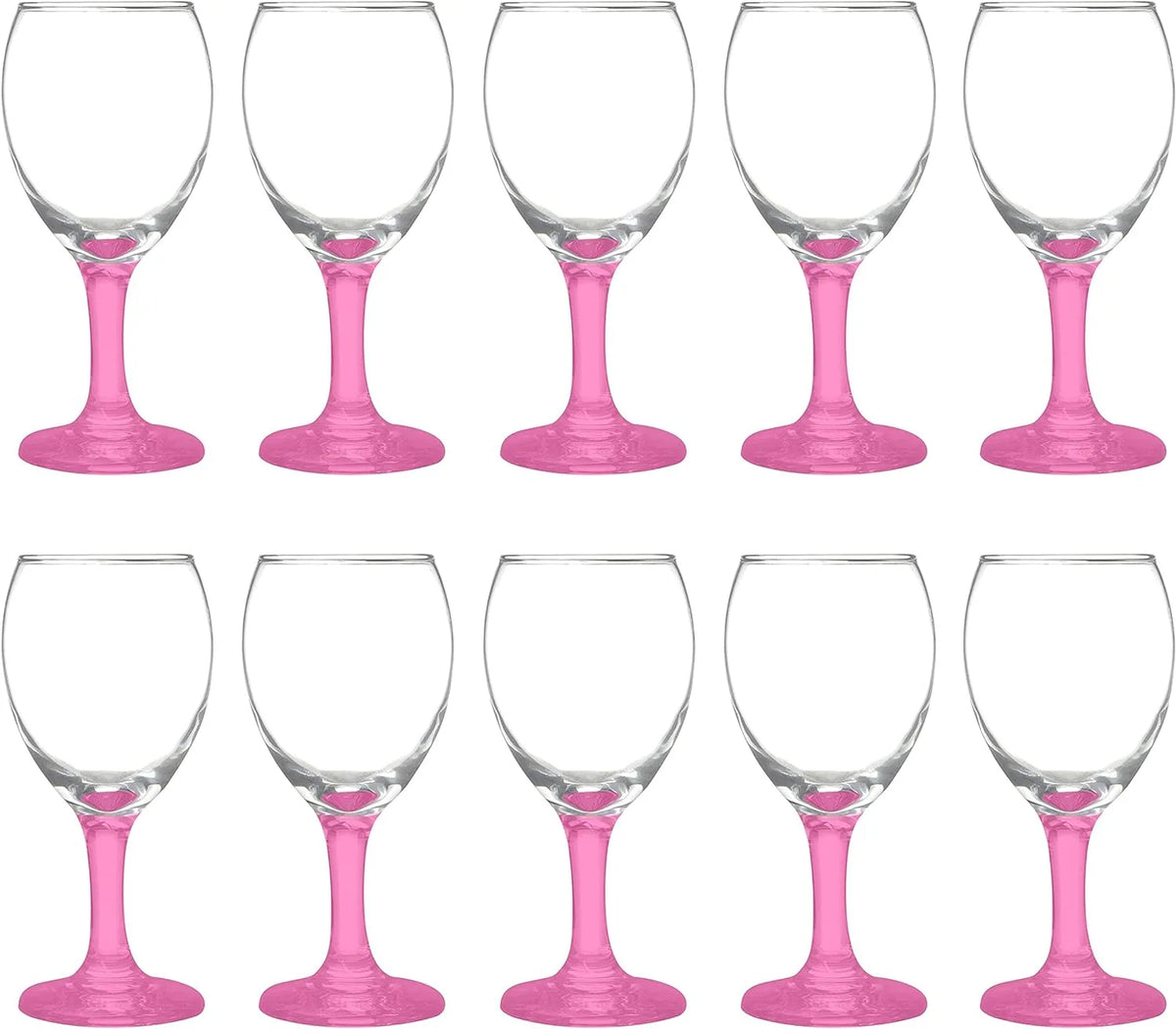 10 Aragon Wine Glasses Set, 8.5 Oz N720432