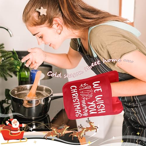Christmas Gingerbread Tree Pot Holders and Oven Mitts P811