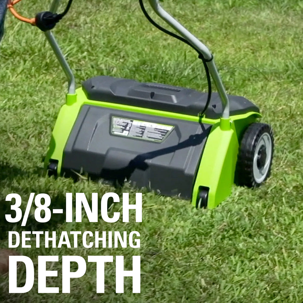 14 in. 10 Amp Corded Electric Dethatcher U2820
