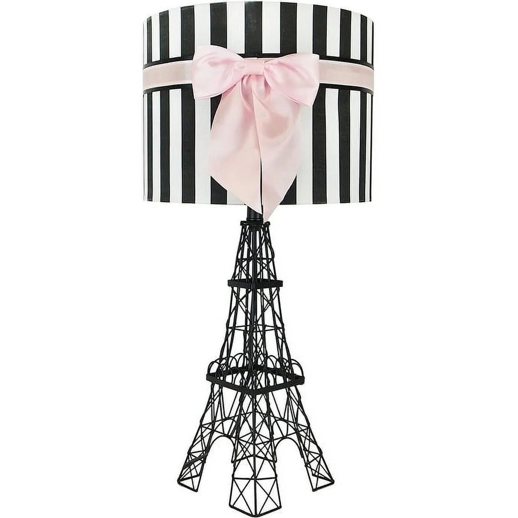 24.5" Table Lamp Pink Z1616
