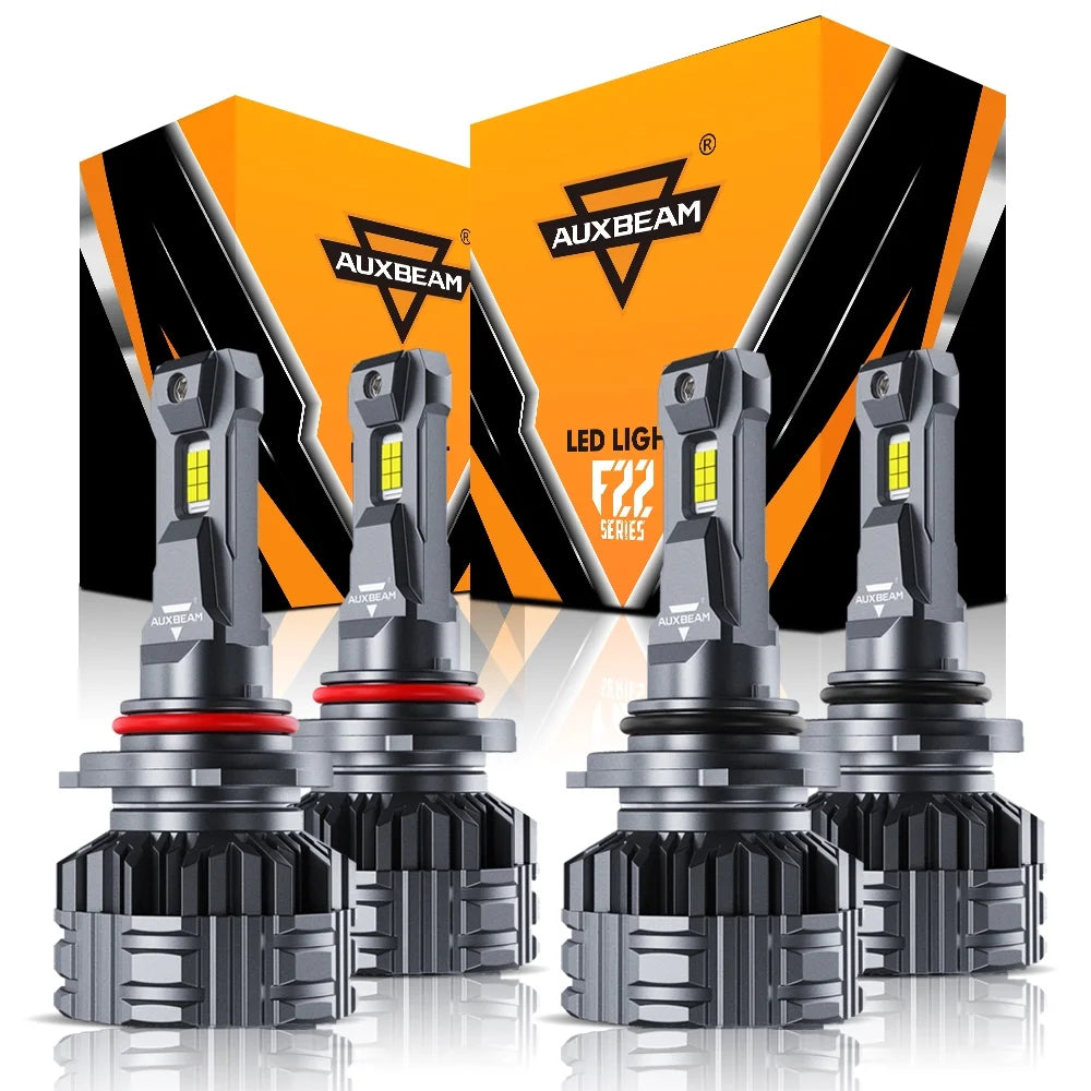 9005+9006 LED Headlight Bulbs 110W 24000LM 6500K Cool White 2 Bulbs D139744