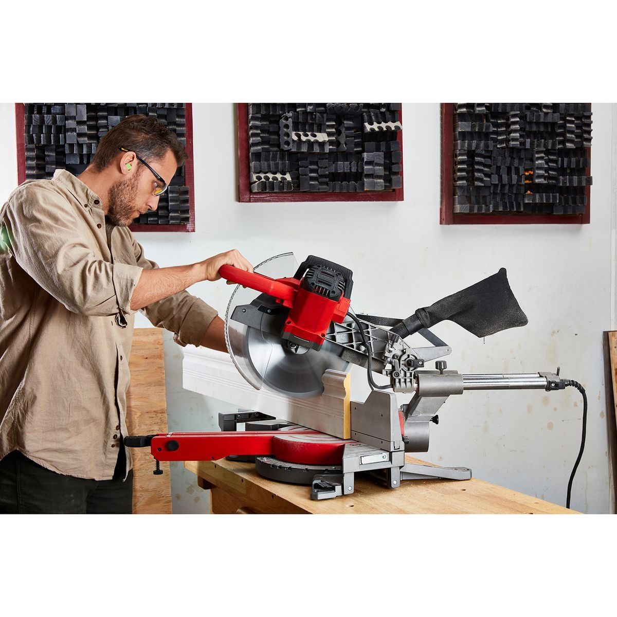 10 in. Dual-Bevel Sliding Compound Miter Saw R4248