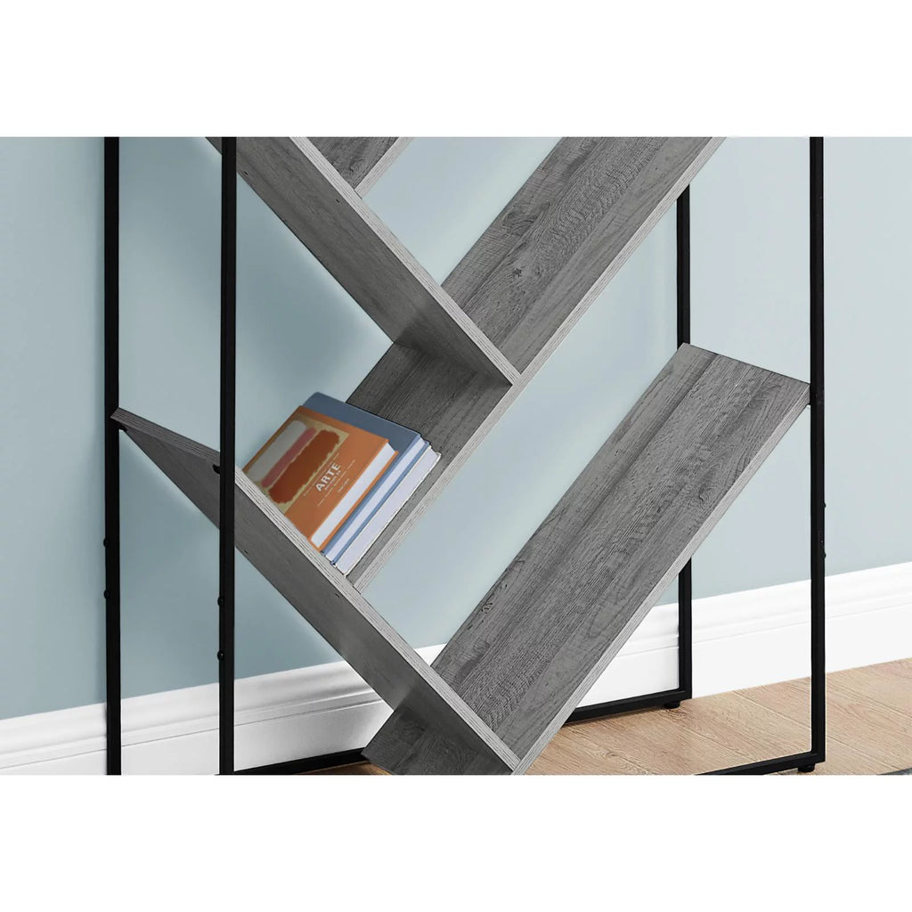 Grey Laminate 3 Tier Bookshelf X565