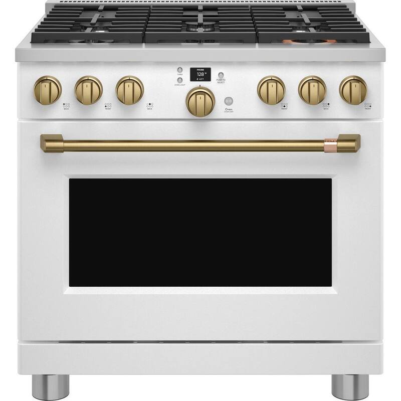 Range and Rangetop Handle and Knob Kit in Brushed Brass M203099