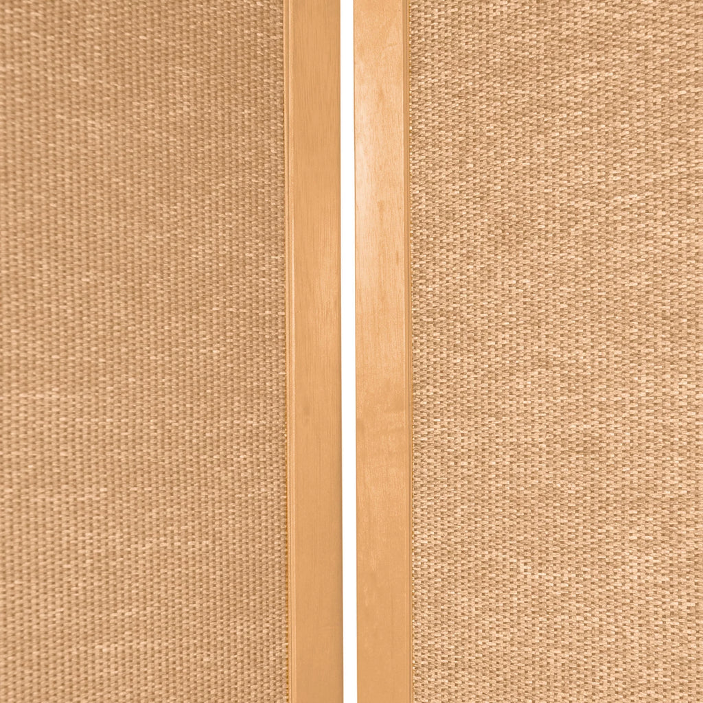7 Ft Tall Jute Shoji Screen, 5 panels V8014