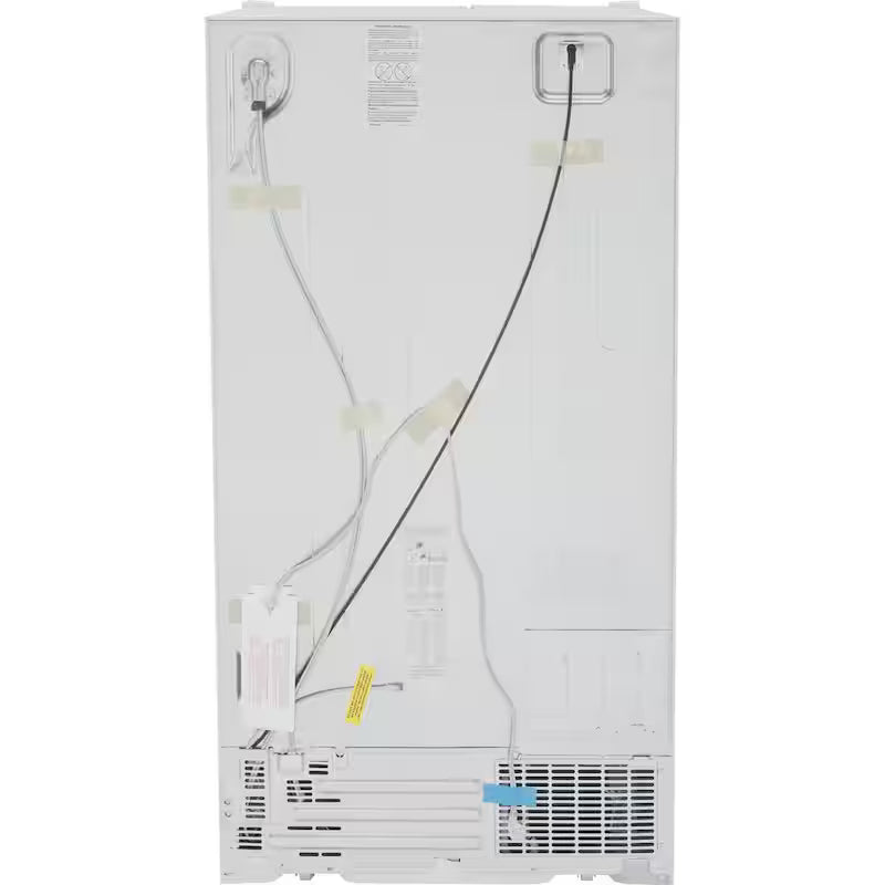 25.3 cu. ft. Side-by-Side Refrigerator in White X372