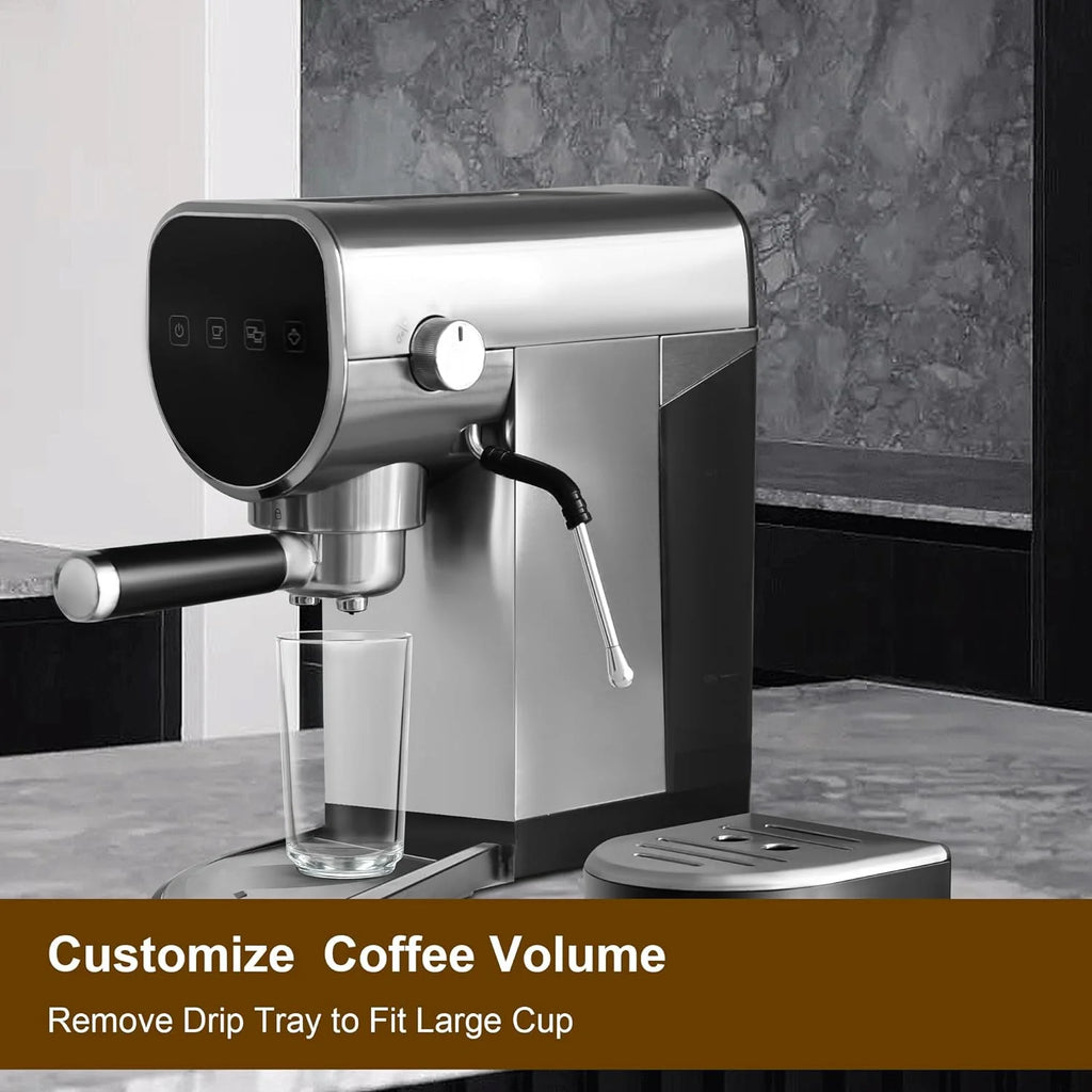 20 Bar Espresso Machine with Milk Frother Wand X37010