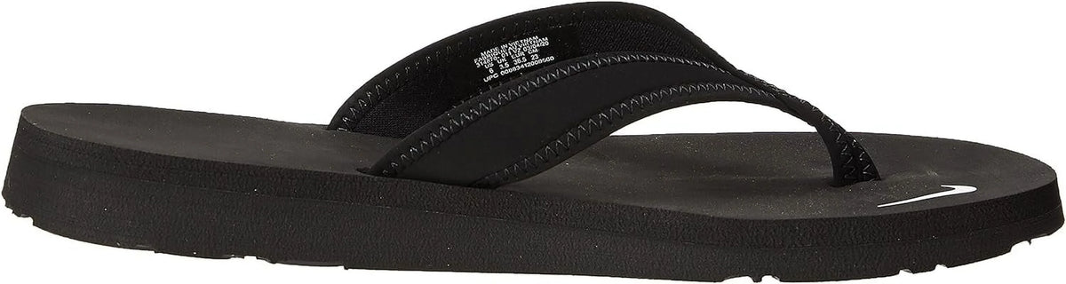 Black White Thong Sandals S1945