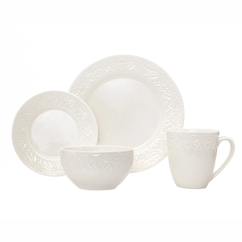 Porcelain 16 Piece Dinnerware Set T602378