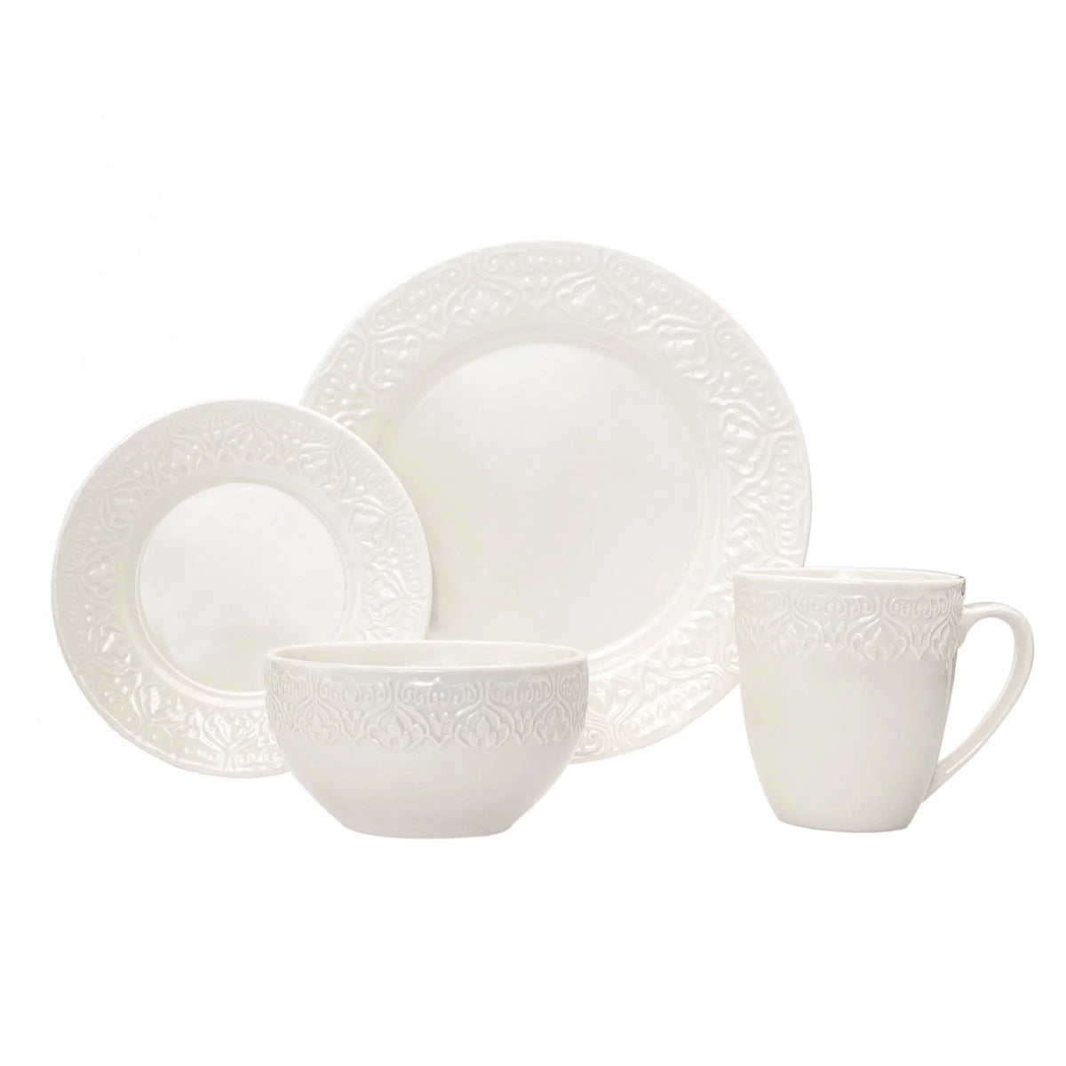 Porcelain 16 Piece Dinnerware Set T602378