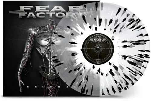 Crystal Clear Black White Splatter Vinyl S922471