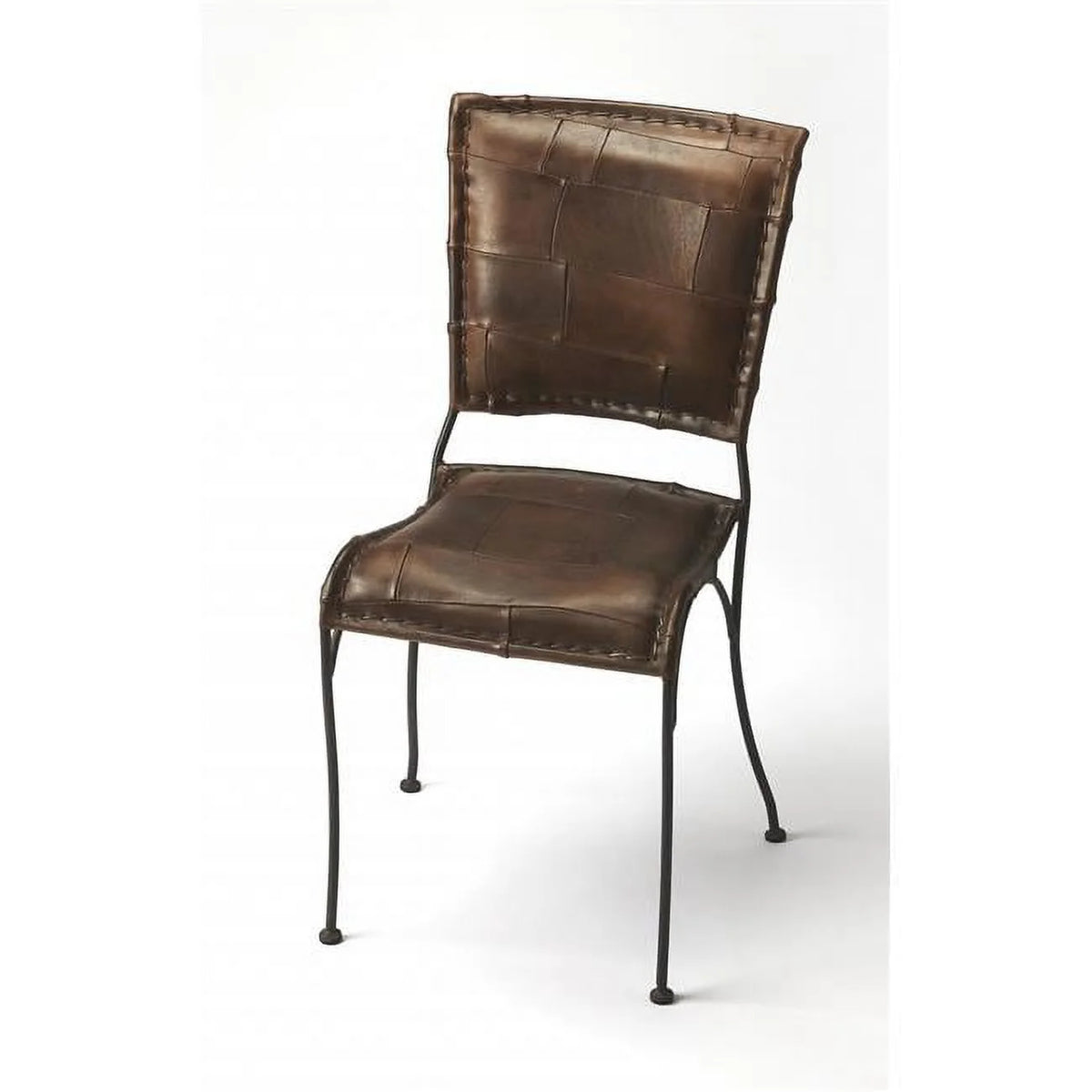 Dark Brown Leather Dining Chair G833072