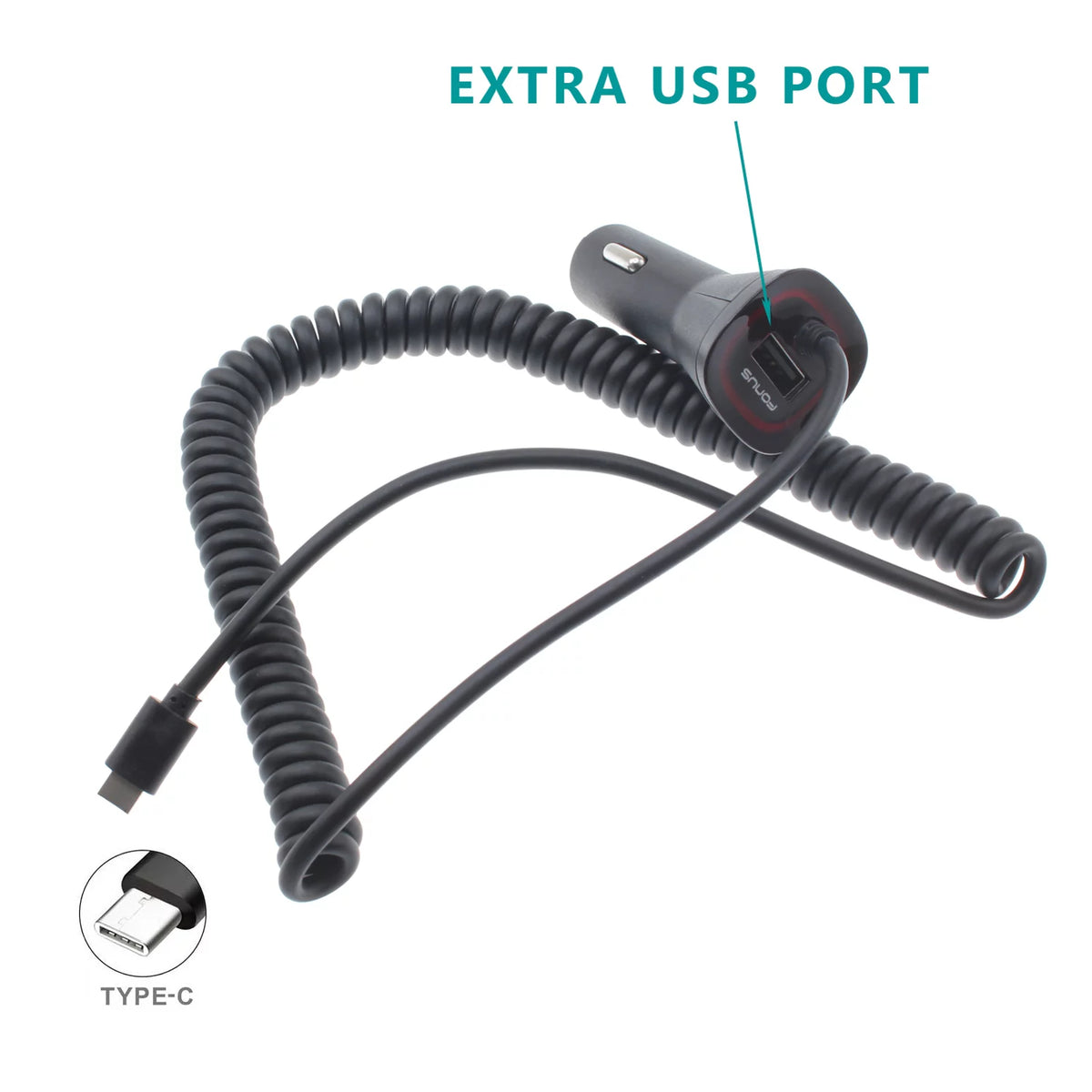 Type-C Quick Charger Air Vent Car Mount X3236