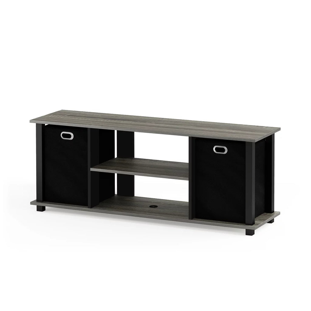 Entertainment Center with Storage Bins X92549