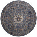 Blue 7'10 x 7'10 Rug L438