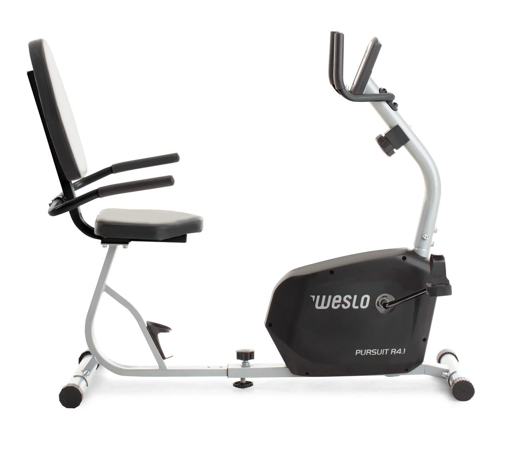 Recumbent Exercise Bike with Inertia-Enhanced Flywheel B86301