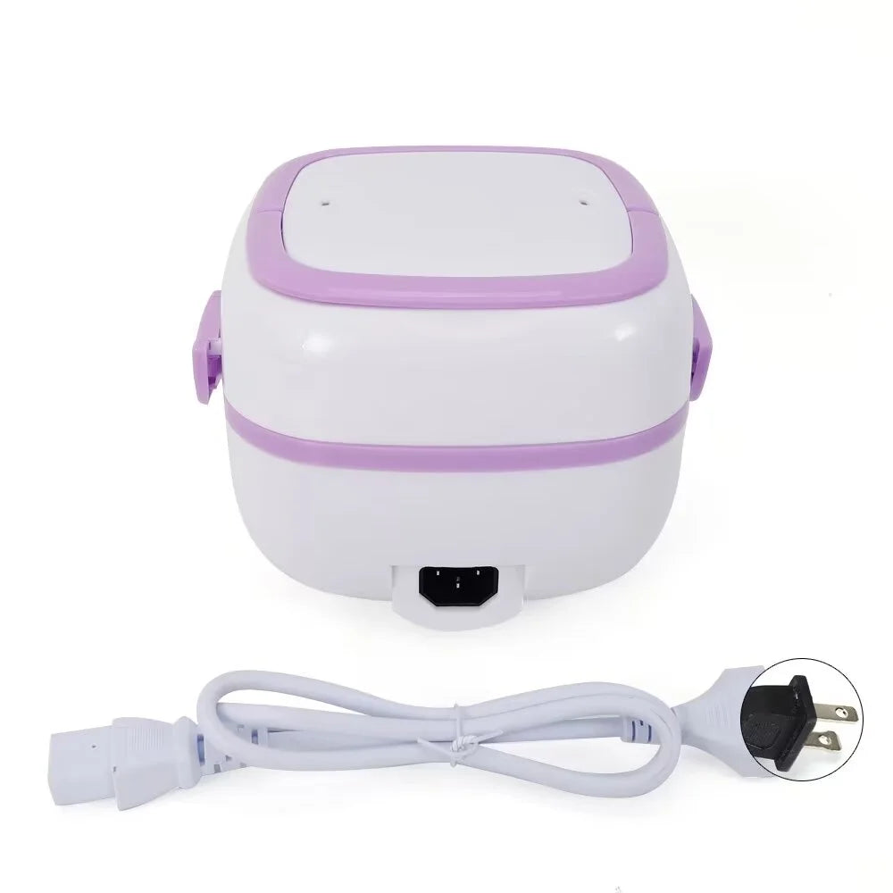 Portable Electric Lunch Box Food Heater 1L Stainless Steel G617