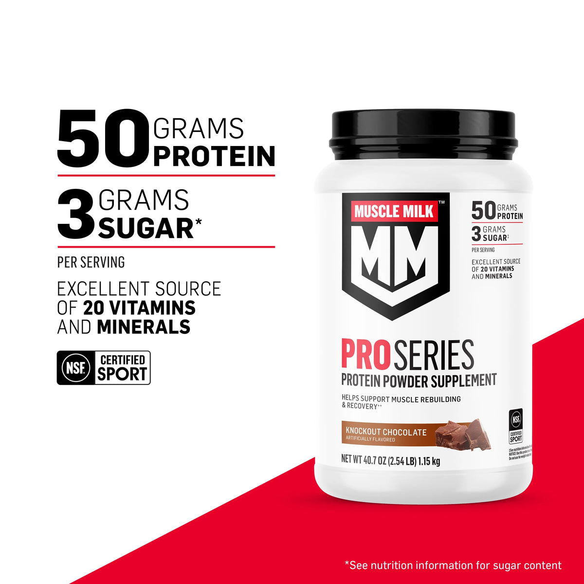 Vanilla Protein Powder 2 Pound L36411