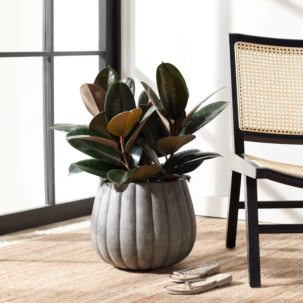 Grey Round Patio Planter W72665