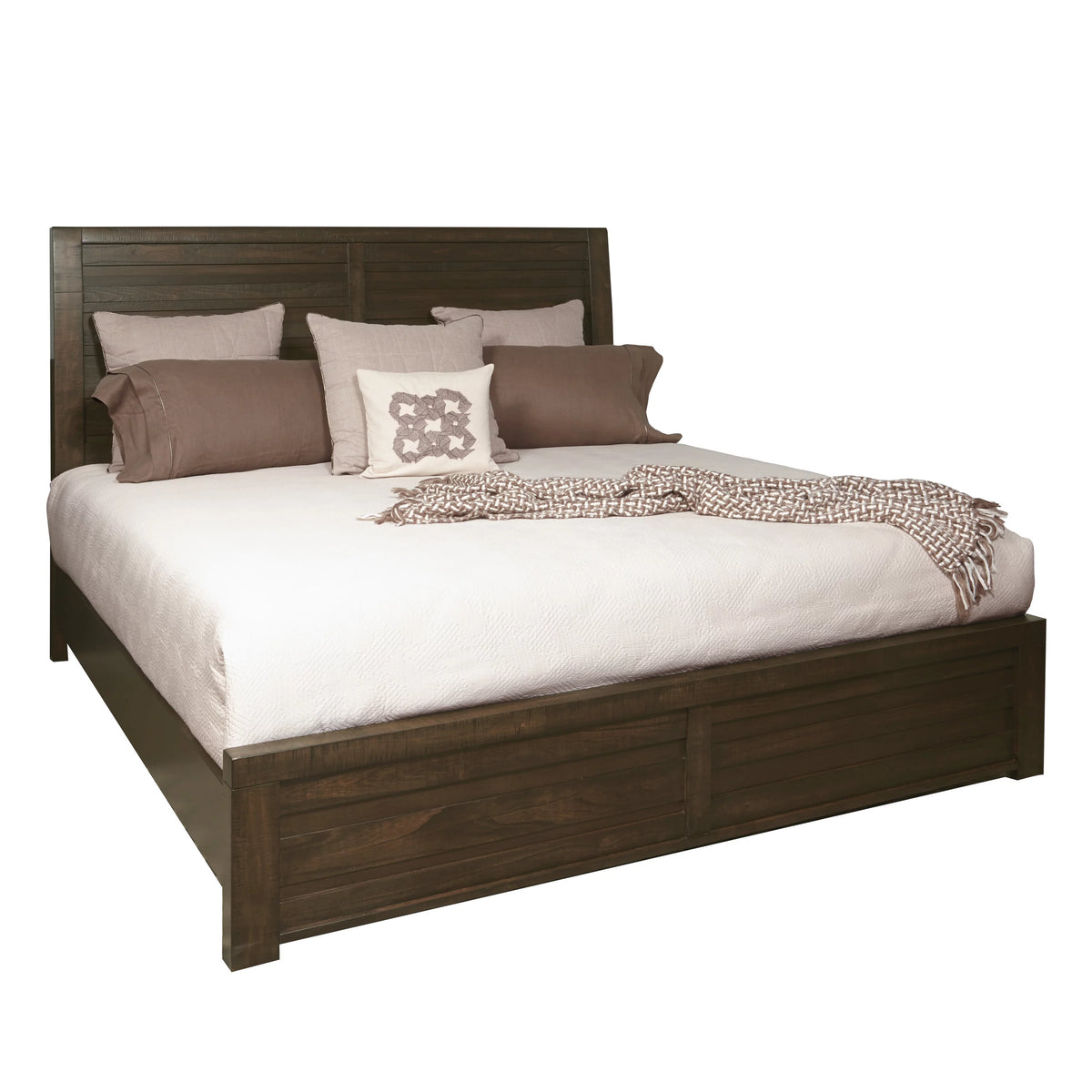 Queen Bed with Dresser, Mirror, Nightstand in Espresso G295389