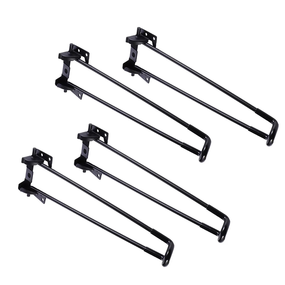 Black Folding Table Legs K192