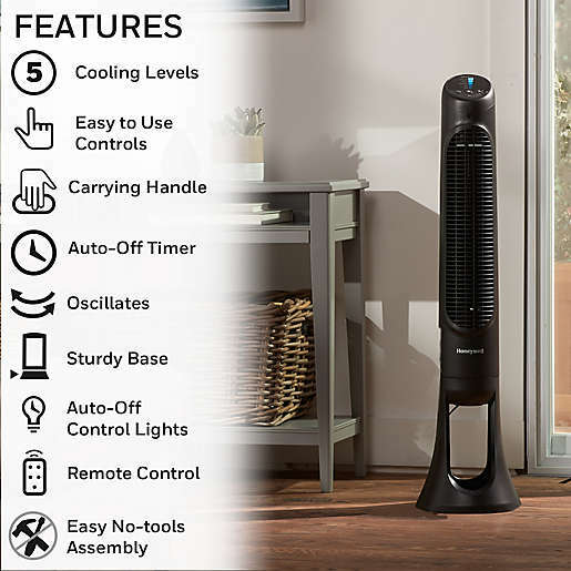 Tower Fan with Timer and Remote Control G8454