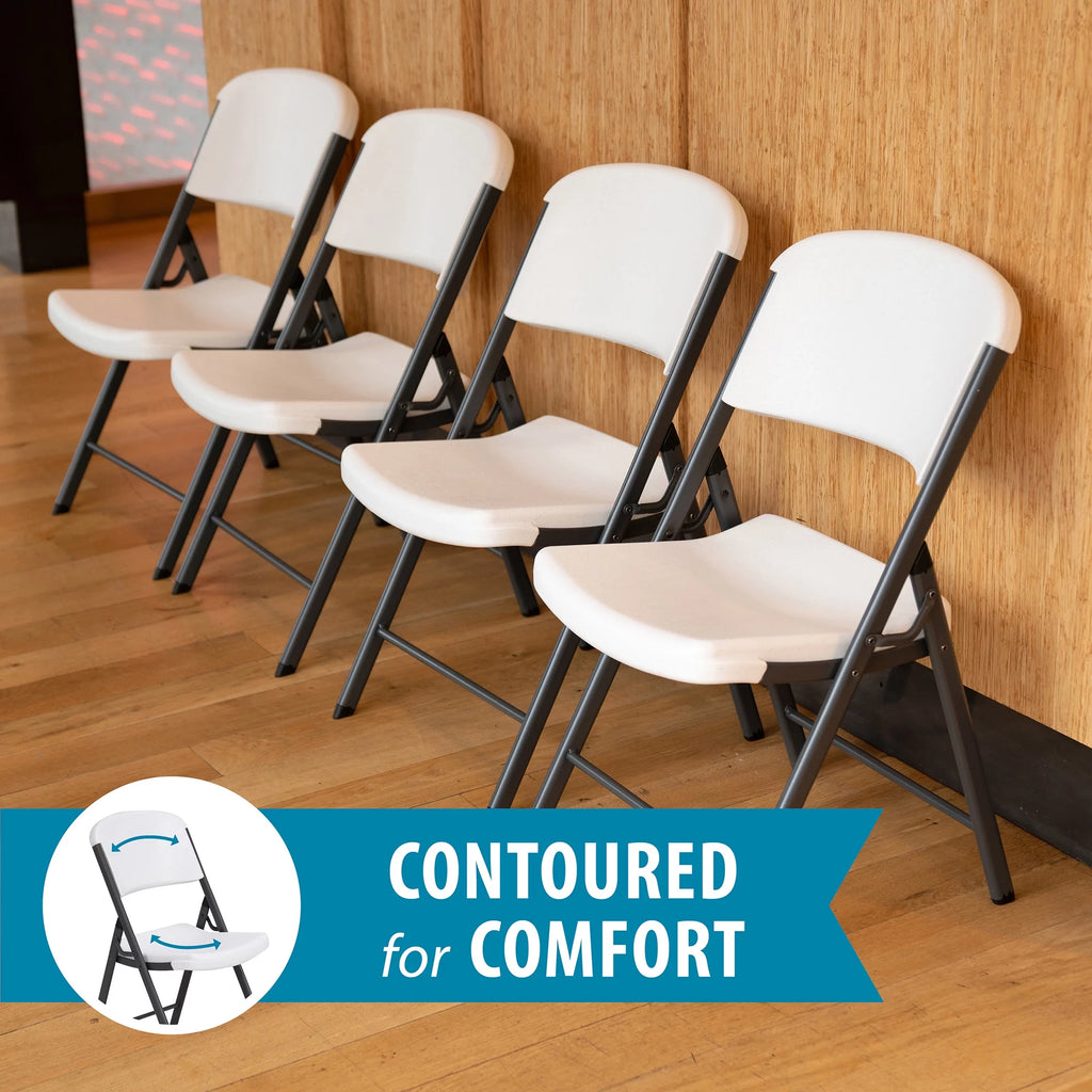 Almond Folding Chair 4 Pack I6598
