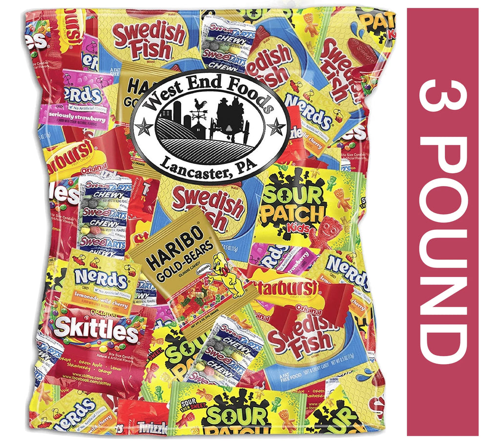 Individually Wrapped Assorted Candy 3 Pounds U53061