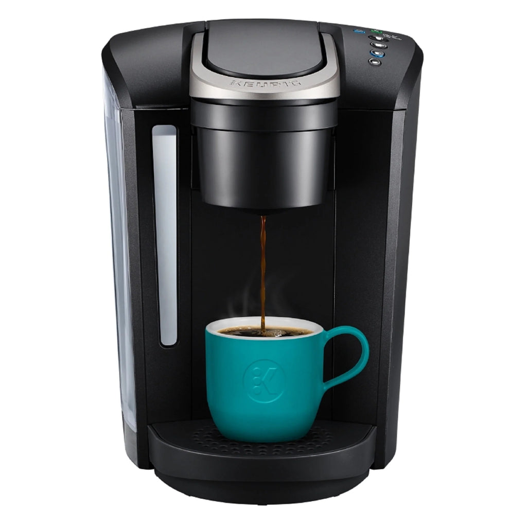 Single-Serve K-Cup Pod Coffee Maker with 12oz Brew Size, Matte Black U5746