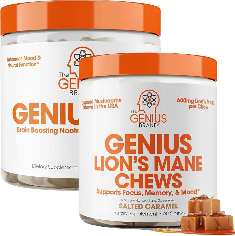 Lion's Mane Soft Chews & Mood Enhancer Bundle V424008