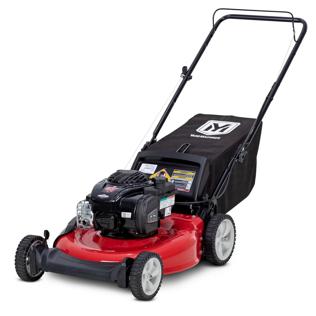 21-in Walk Behind Push Gas Powered Lawn Mower T501