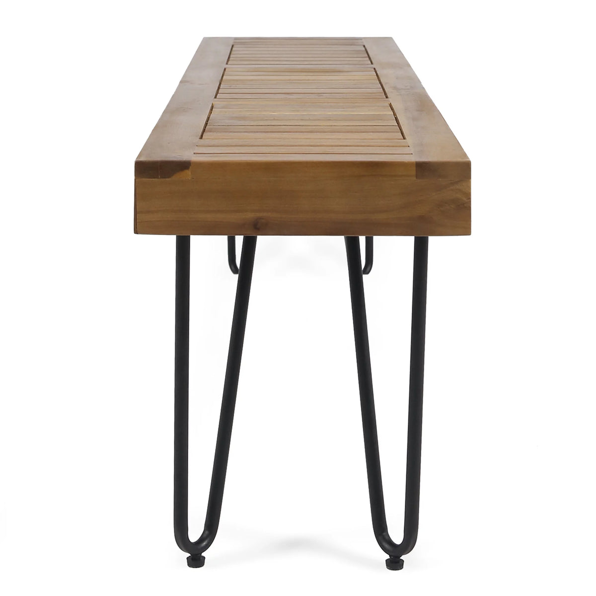 Wood and Metal Bench Y300
