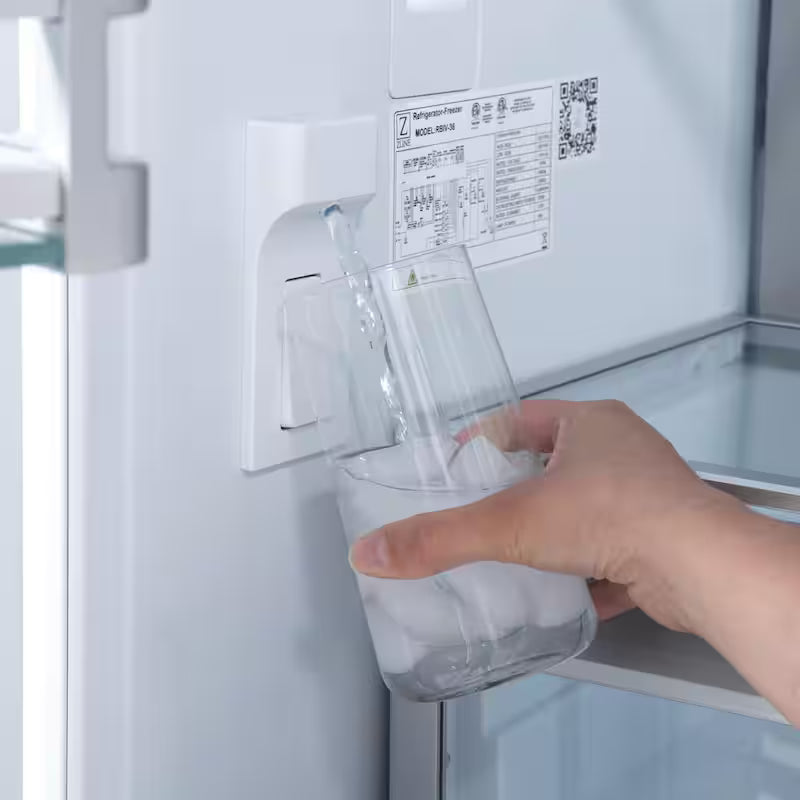 36 in. 3-Door French Door Refrigerator with Ice & Water Dispenser A331528