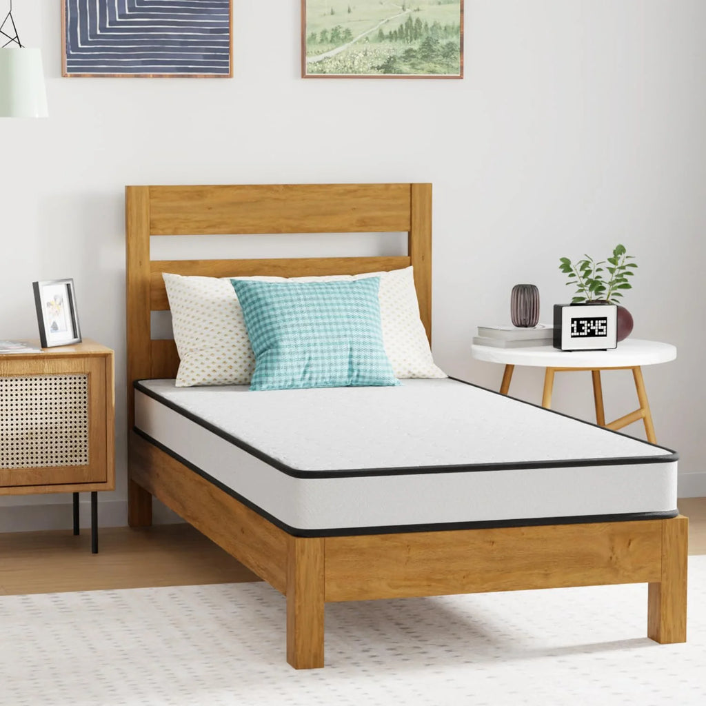 6 Inch Medium Firm Hybrid Twin Mattress J38438