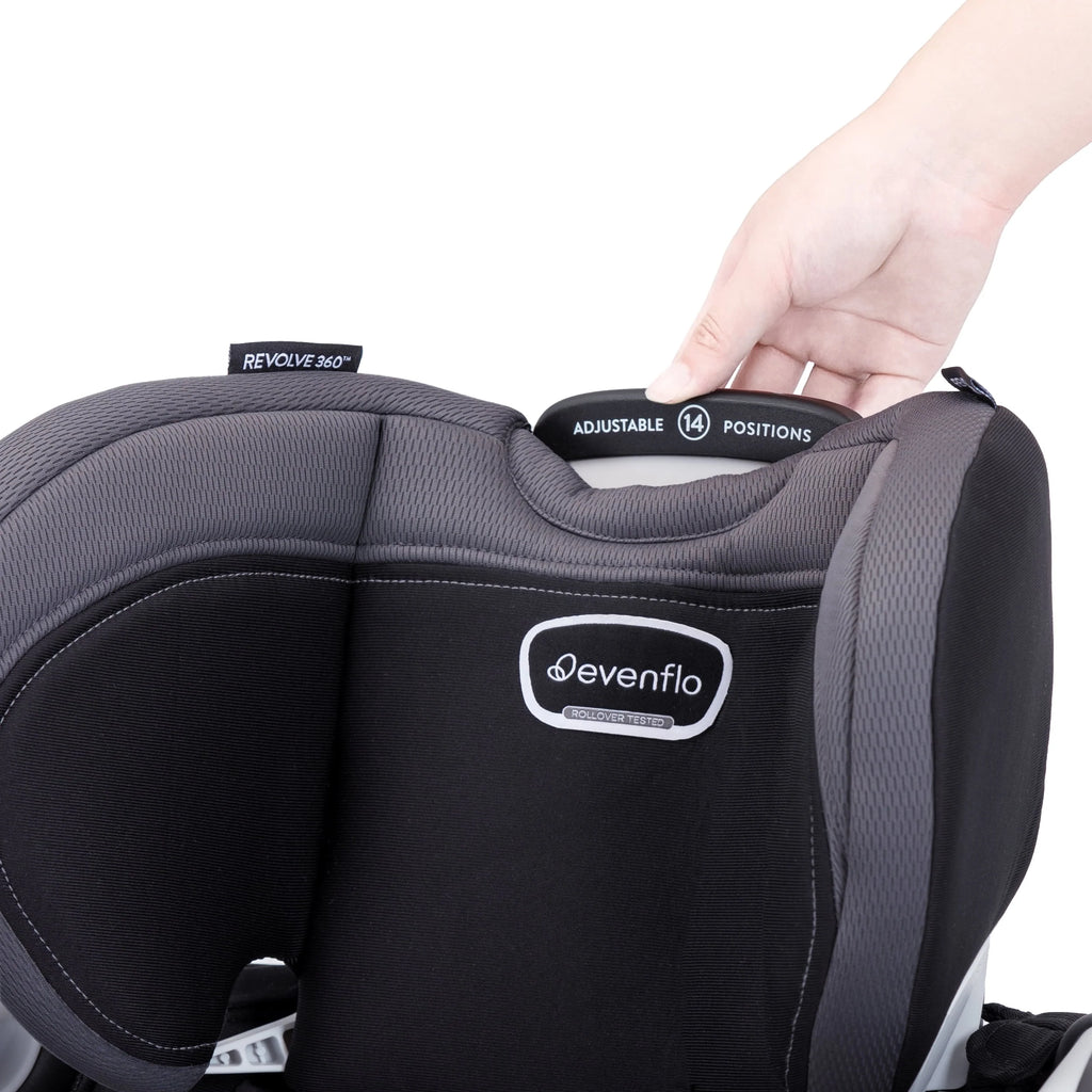 All-in-One Rotational Car Seat with Quick Clean Cover J2105