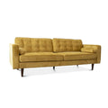 Gold Velvet Tufted Back Sofa U546072