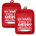 Christmas Gingerbread Tree Pot Holders and Oven Mitts P811