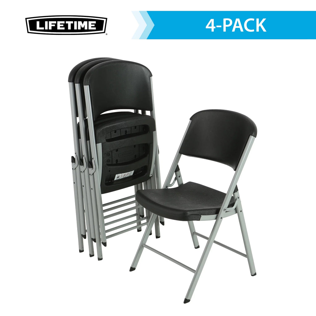 Almond Folding Chair 4 Pack I6598