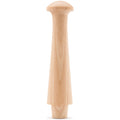3-1/2 Inch Unfinished Wooden Shaker Pegs, Bag of 35 I570