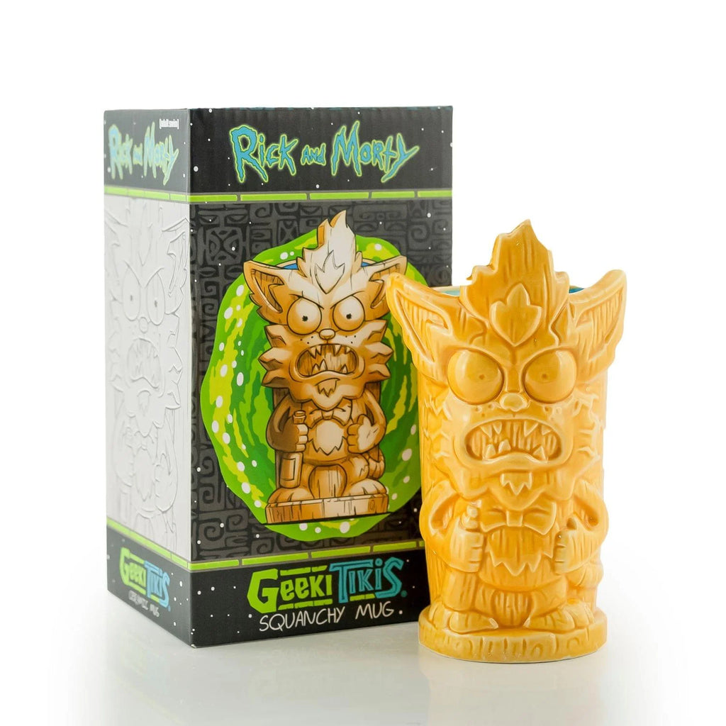 Ceramic Tiki Style Mug 13 Ounces I540