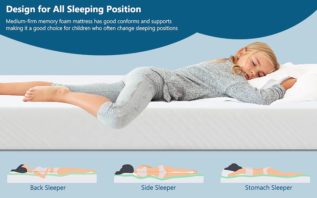 6 Memory Foam Mattress with Graphene Fabric Cover O246780
