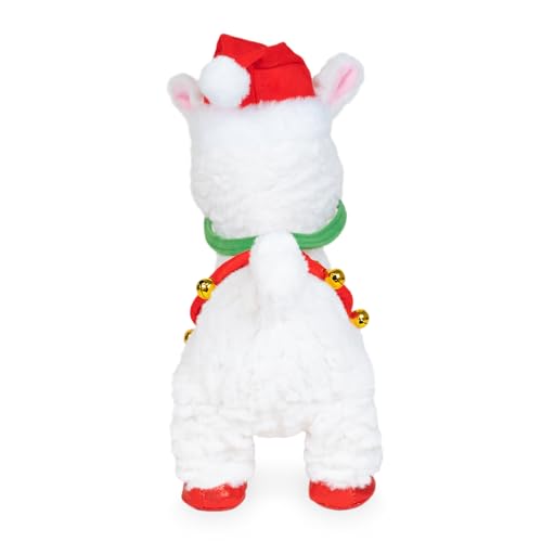 Animated Christmas Walking Musical Plush Llama Toy N198995