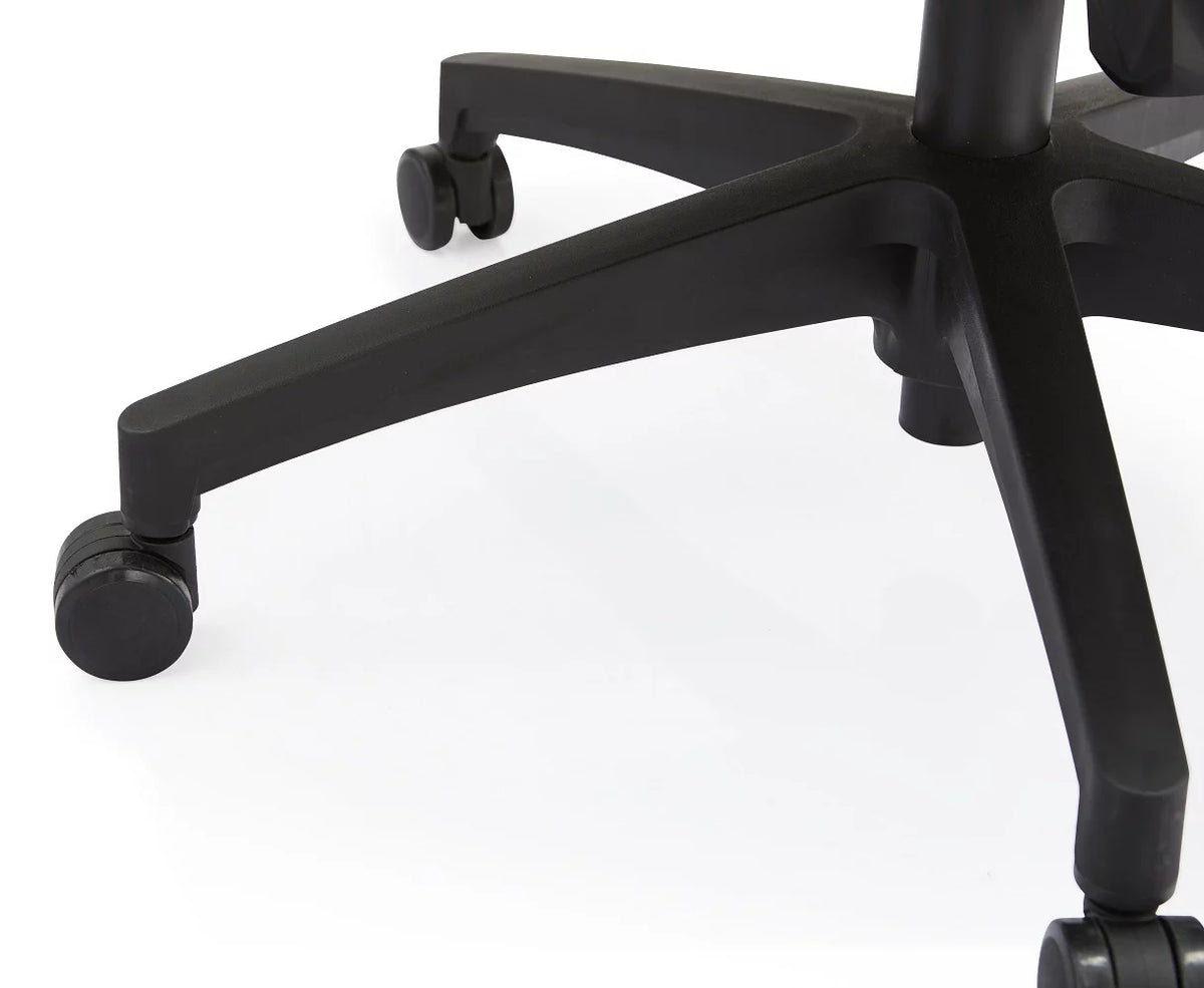 Black Reclining Ergonomic Mesh Office Chair with Lumbar Support K418